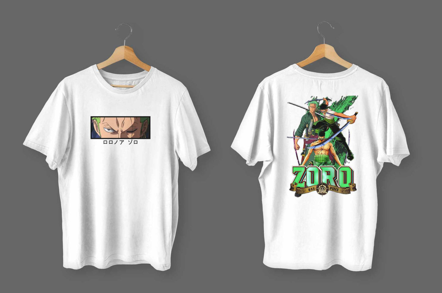 Short Sleeve White Printed T-Shirt